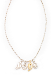 Johanna Brierley Jewellery Design alphabet charm necklace. Shop online