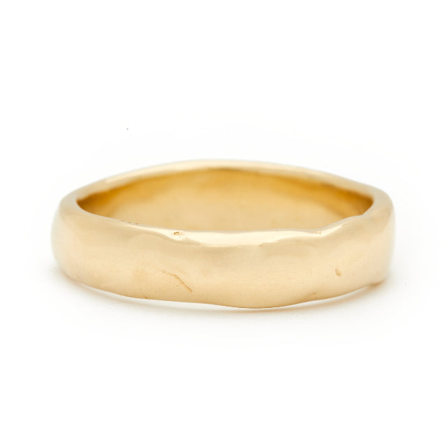 Johanna Brierley Jewellery Design. Gold band ring. Shop online