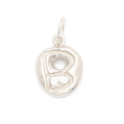 Johanna Brierley Lucky Stone Jewellery Letter B Charm