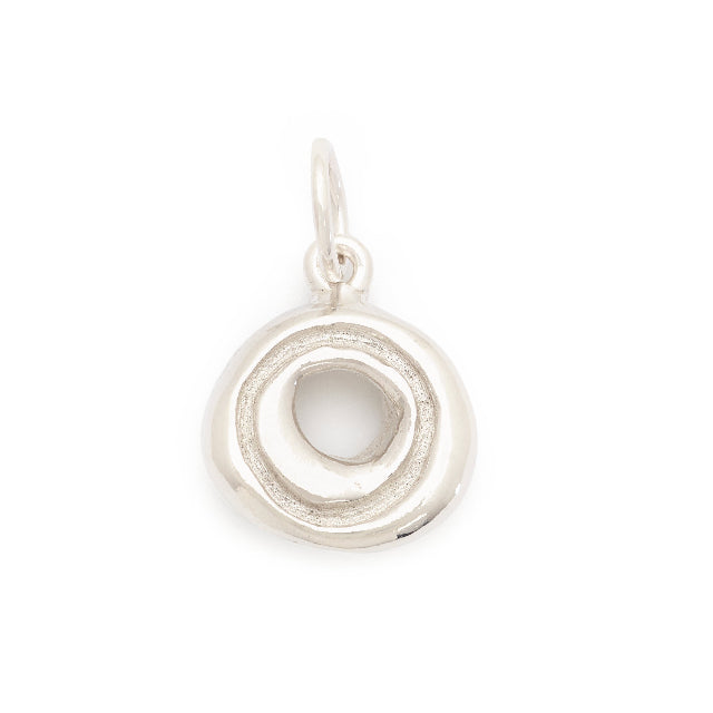 Johanna Brierley Lucky Stone Jewellery Letter O Charm