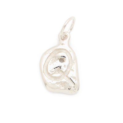 Johanna Brierley Jewellery Design lucky stone charm. Shop online.