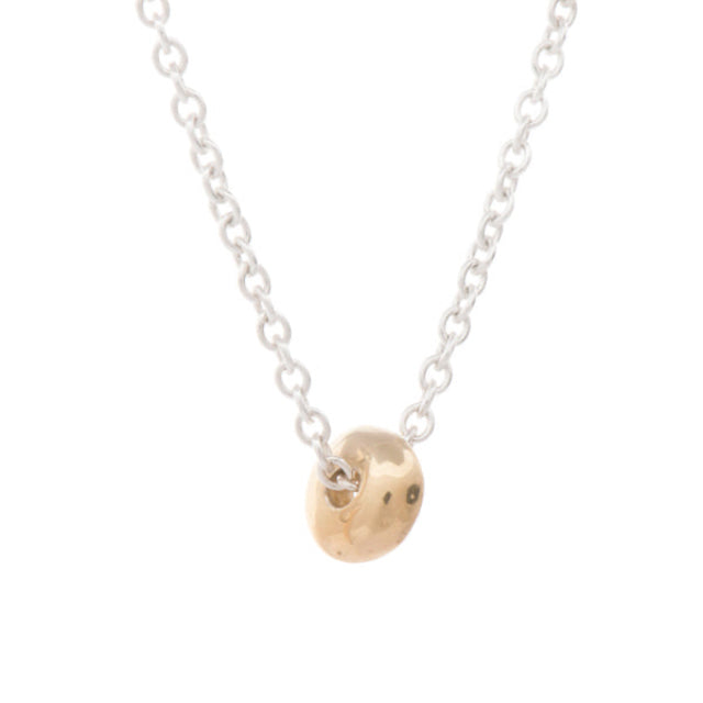 Johanna Brierley Lucky Stone Jewellery One Gold Dot Necklace
