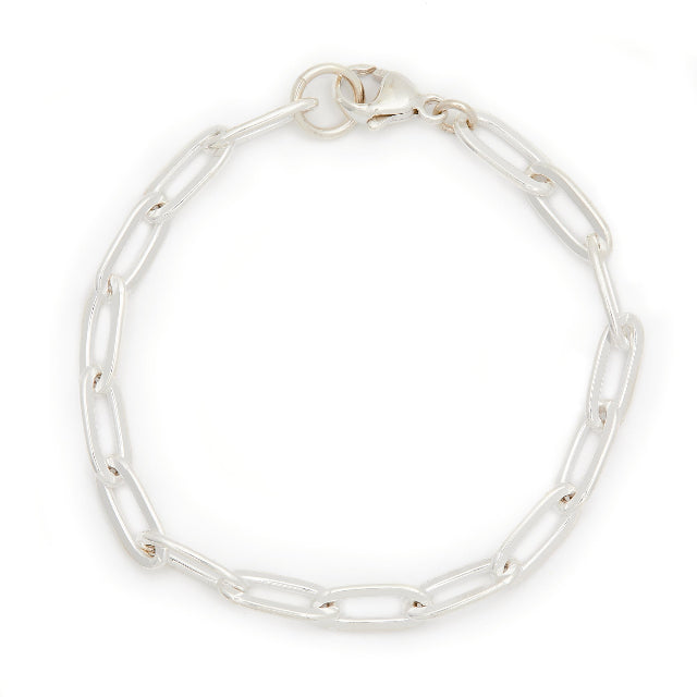 Johanna Brierley Lucky Stone Jewellery Paper Clip Chain Bracelet