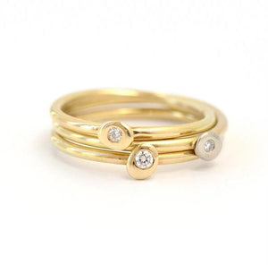 Freckle Gold Ring - Johanna Brierley Jewellery Design
