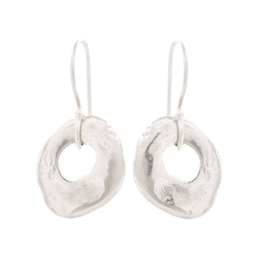 Johanna Brierley Lucky Stone Jewellery Sense Earrings with sterling silver lucky stones