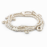 Johanna Brierley Lucky Stone Jewellery Stretchie 12 Stone Wrap Bracelet