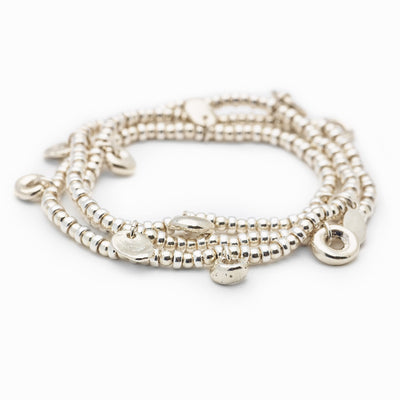 Johanna Brierley Jewellery Design lucky stone bracelet. Shop online.