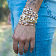 Johanna Brierley Jewellery Design lucky stone bracelets. Shop online.