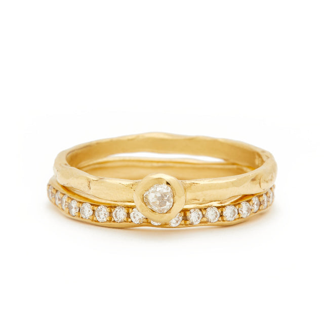 Johanna Brierley Jewellery Design diamond and gold rings. Shop online.