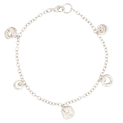 Johanna Brierley Jewellery Design lucky stone charm bracelet. Shop online.