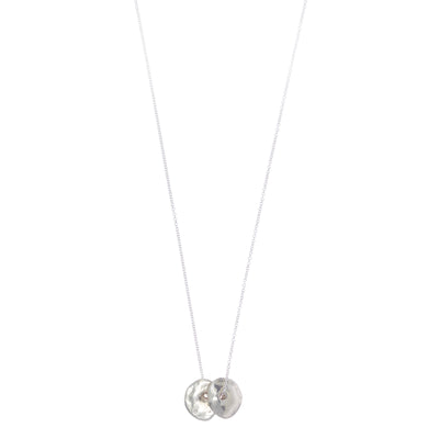 Johanna Brierley Jewellery Design.  Sterling silver lucky stone necklace. Shop online.