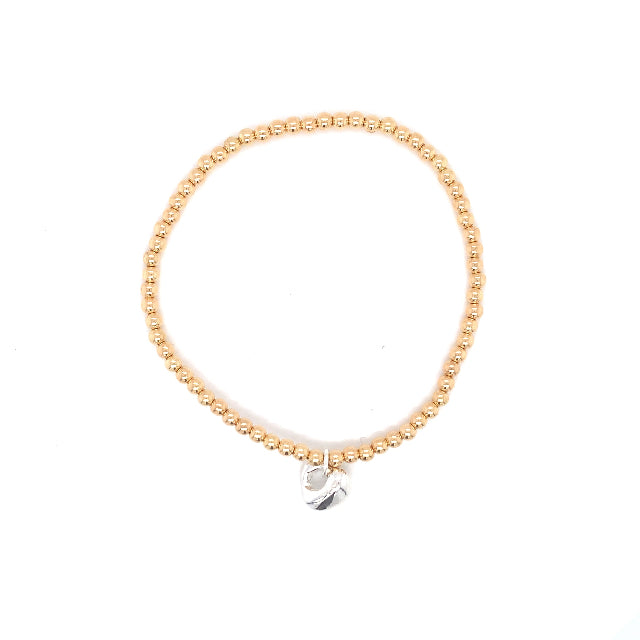 Johanna Brierley Jewellery Design lucky stone bracelet. Shop online